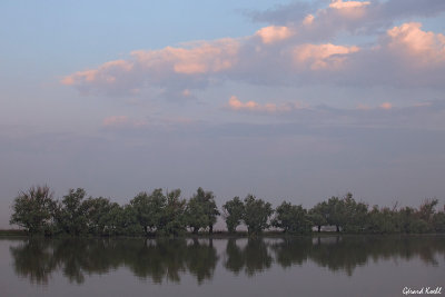 Ambiance matinale sur le Danube