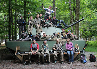 Paintball Party June 2017