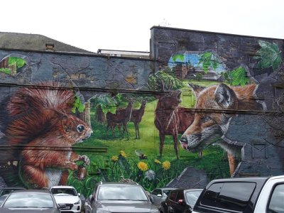 Fellow Glasgow residents, by Smug, on Ingram Street