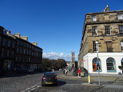 Blue sky in Stockbridge