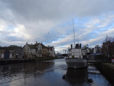 HM Yacht Britannia, Leith