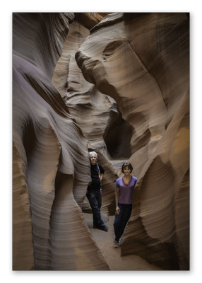 A Selfie in Antelope Canyon