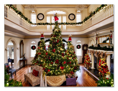 Christmas at Oak Crest Mansion Inn