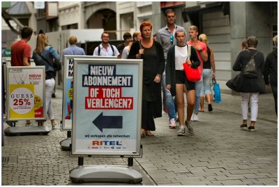 pop up advertisements everywhere like on the internet ;)