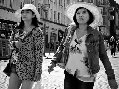 Two hat ladies