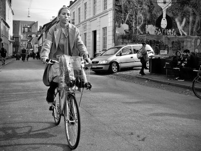 By bike in the old quarter