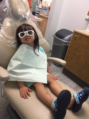 Jade at dentist also!