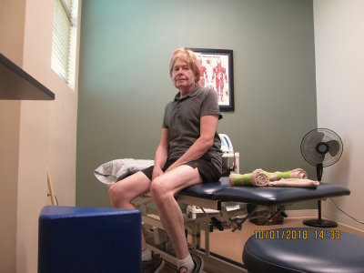 At PQC physical therapy on Mondays. 
