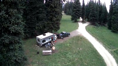 Camping at Clover Flats