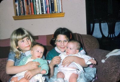 33_Four Cousins-Cindy Jackie Diana and Karen_1955.jpg