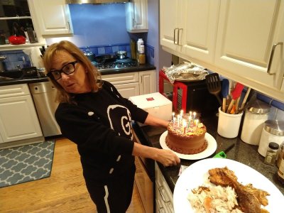 Thanksgiving and Becky's 95th birthday - 2017