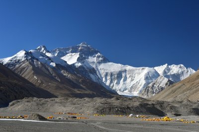 Mount Qomolangma (Mt Everest) Base Camp