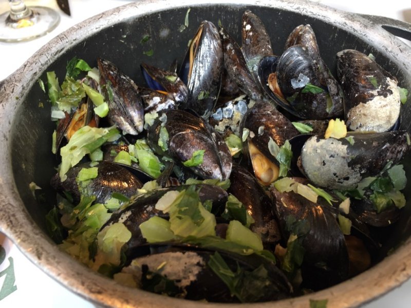 Lunch at Brussels restaurant