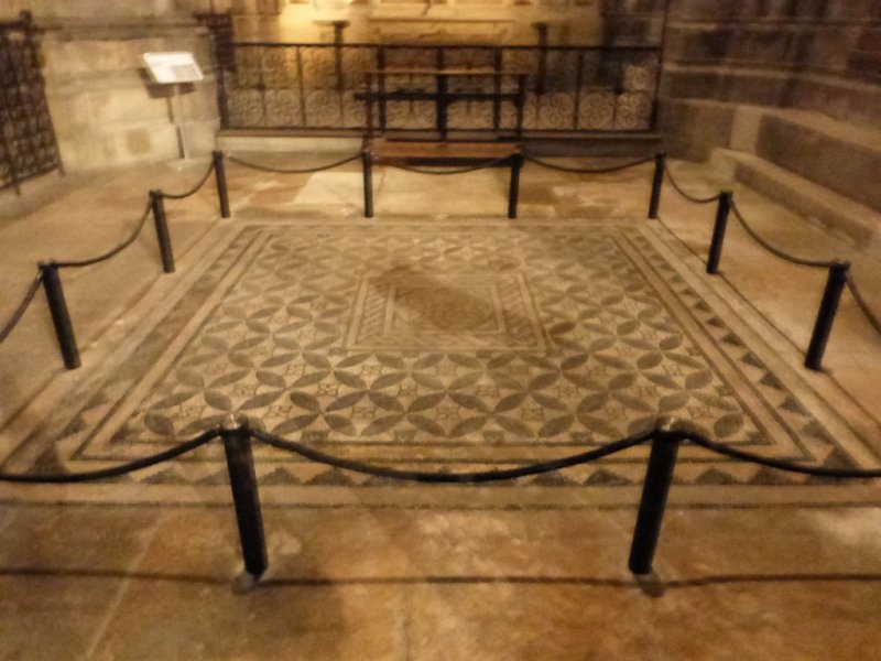 Mosaic flooring