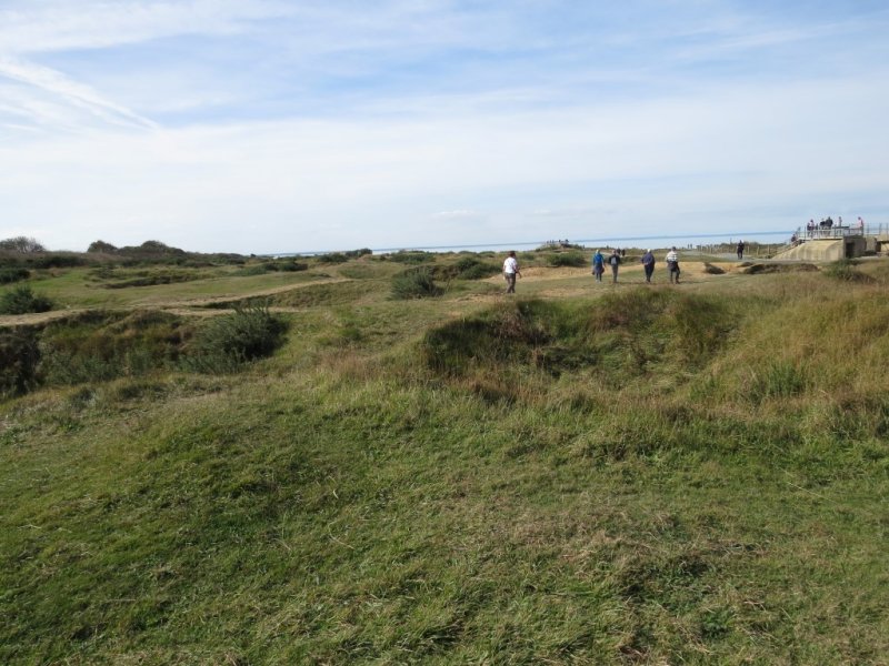 Bombed ground