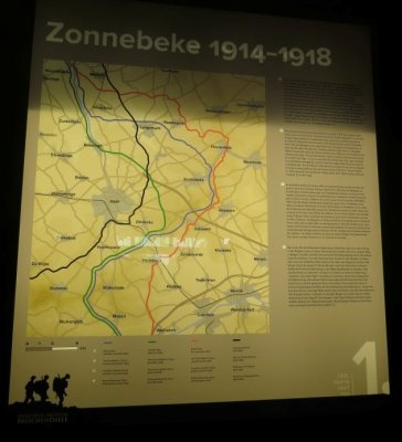 Zonnebeke map