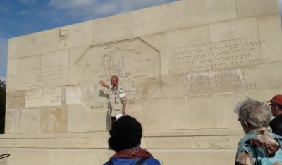 David explaining Battle of the Somme