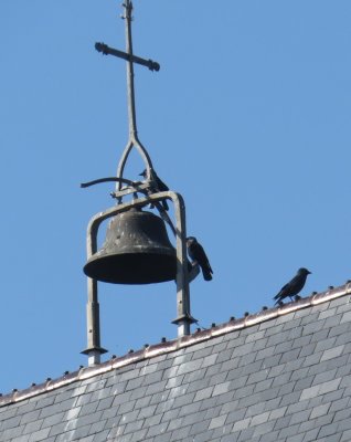 Bell on church