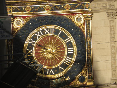 Clock with one hand, intentionally