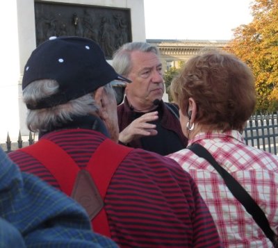 Our first guide in Paris