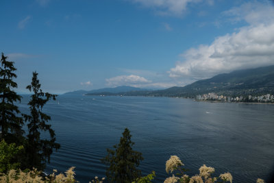 We stopped at the Prospect Point Overlook with views of English Bay 