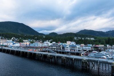 Our first Alaskan port was Ketchikan 