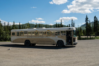 We took an 8-hour Wilderness Tundra tour on this bus 