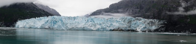 Panoramic of the glacier