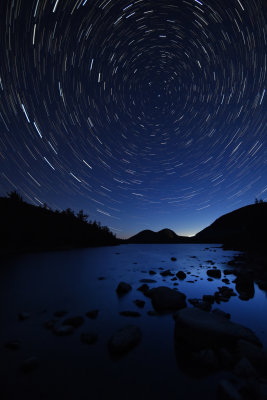 Jordon Pond Star Trails