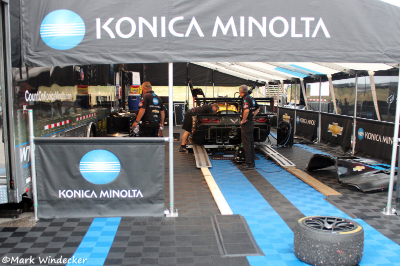 P-No. 10 Konica Minolta Corvette for Wayne Taylor Racing