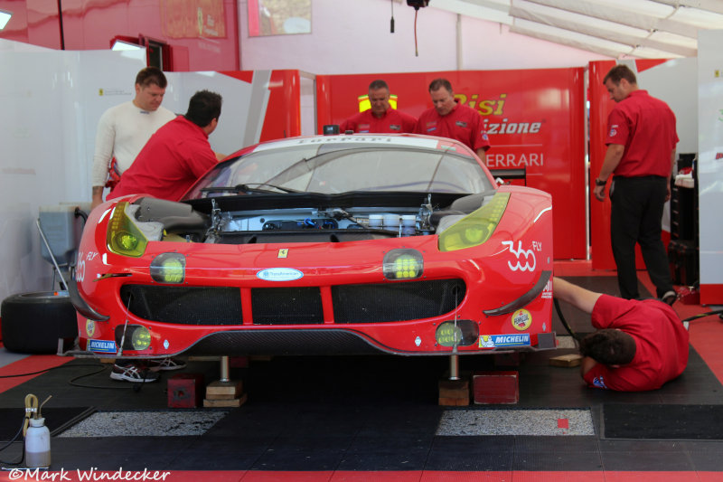 GTLM-Risi Competizione Ferrari 488 GTE