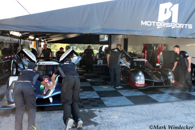 P1 Motorsports Ligier JS P3 #17 Robby Foley  #8 Kenton Koch 