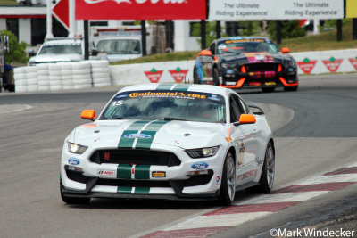 1st GS Scott Maxwell/Billy Johnson Ford Shelby GT350R-C 