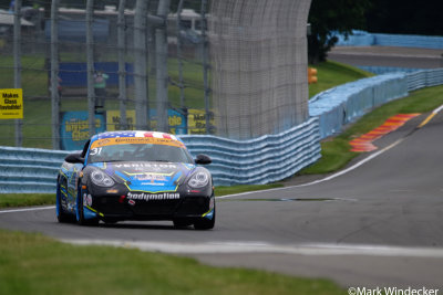 19th 10-ST Devin Jones / Drake Kemper Bodymotion Racing Porsche Cayman