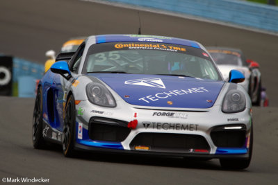 28th 12-GS Russell Ward / Damien Faulkner CJ Wilson Racing Porsche Cayman GT4