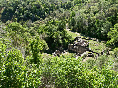 From observation deck on hiking trail #1