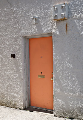 Orange door #7