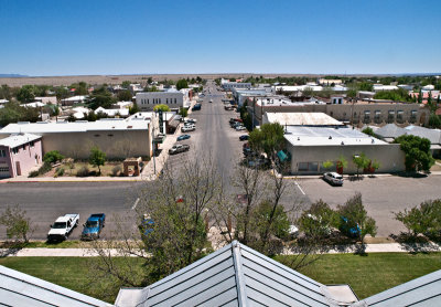Marfa, TX, Main St. as seen from Courthouse.