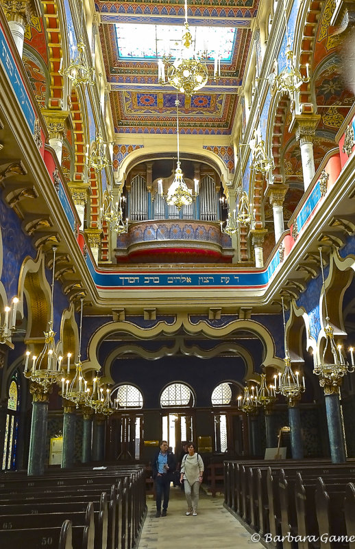 Jerusalem Synagogue, interior   