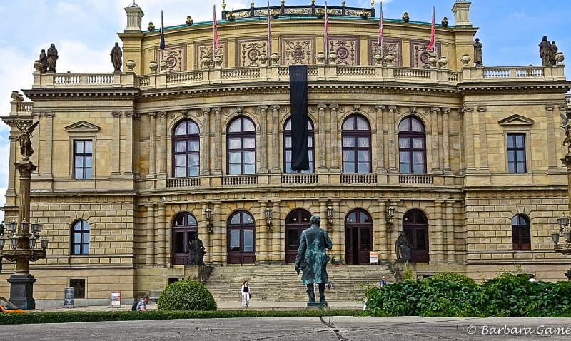 Rudolfinum, home of the Czech Philharmonic Orchestra    