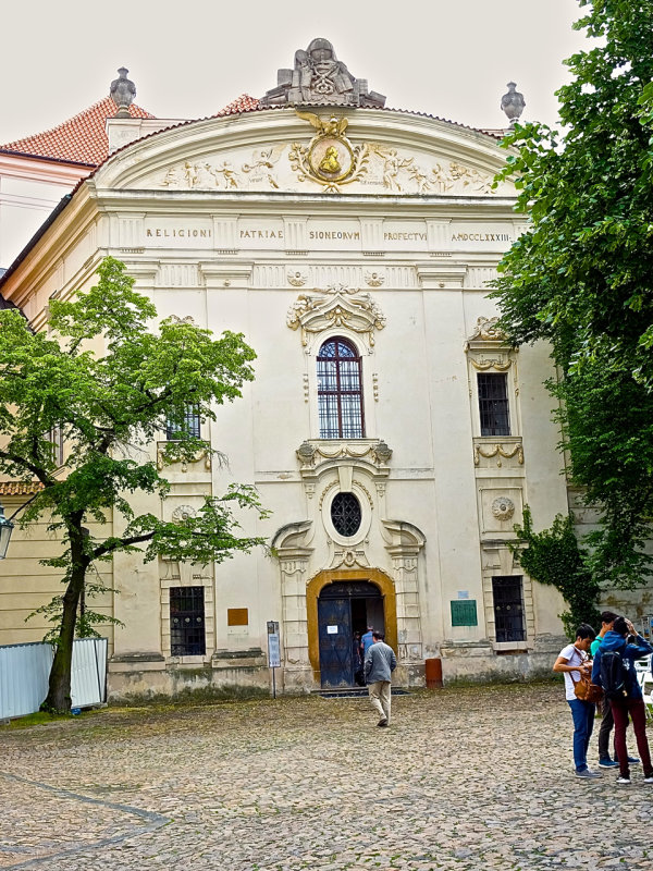Entrance to Strahov Monastery, 