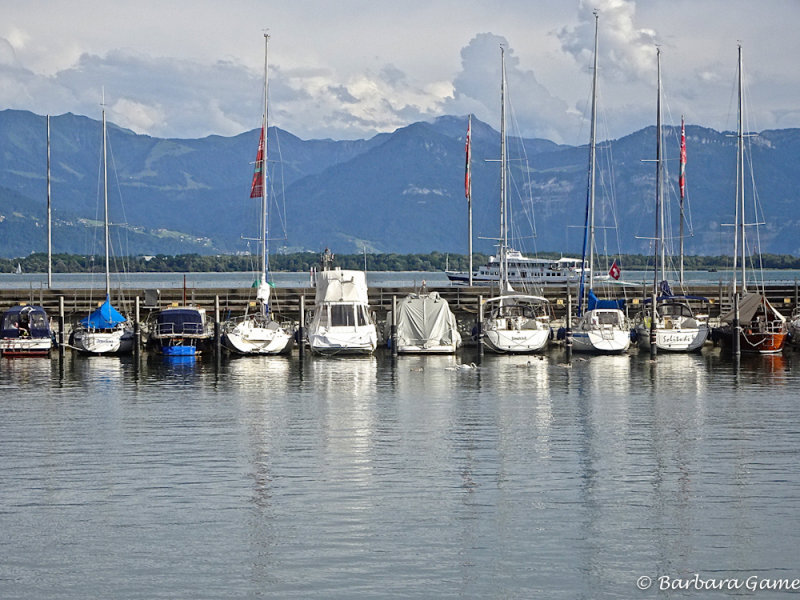 At rest in the harbour, Lindau 