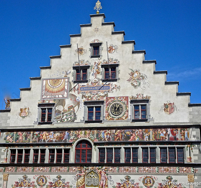  Old Town Hall (Alte Rathaus) detail, Lindau