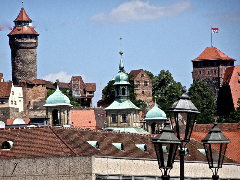 Nuremberg - rooftop view