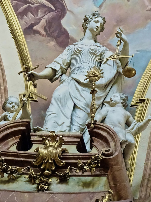 Karlskirche Interior detail