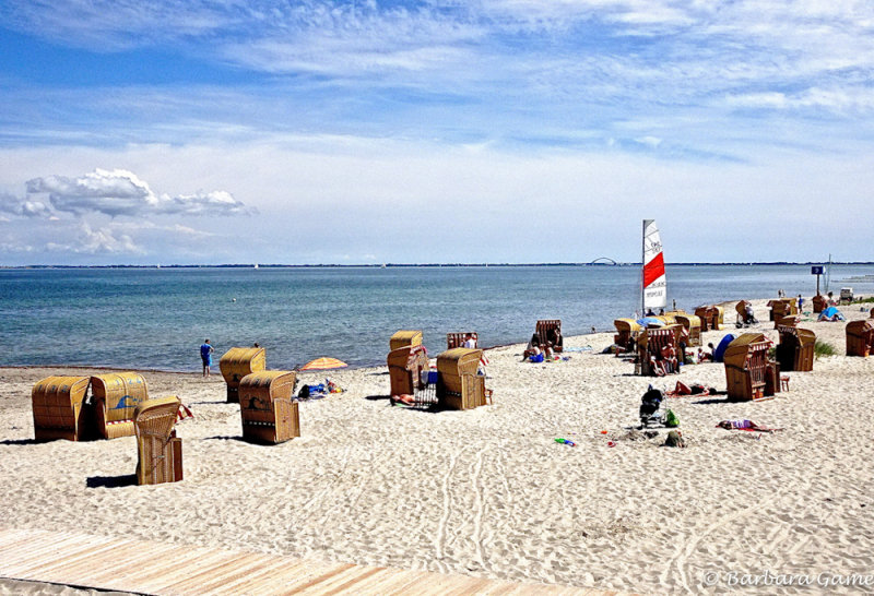On the beach at Heiligenhafen