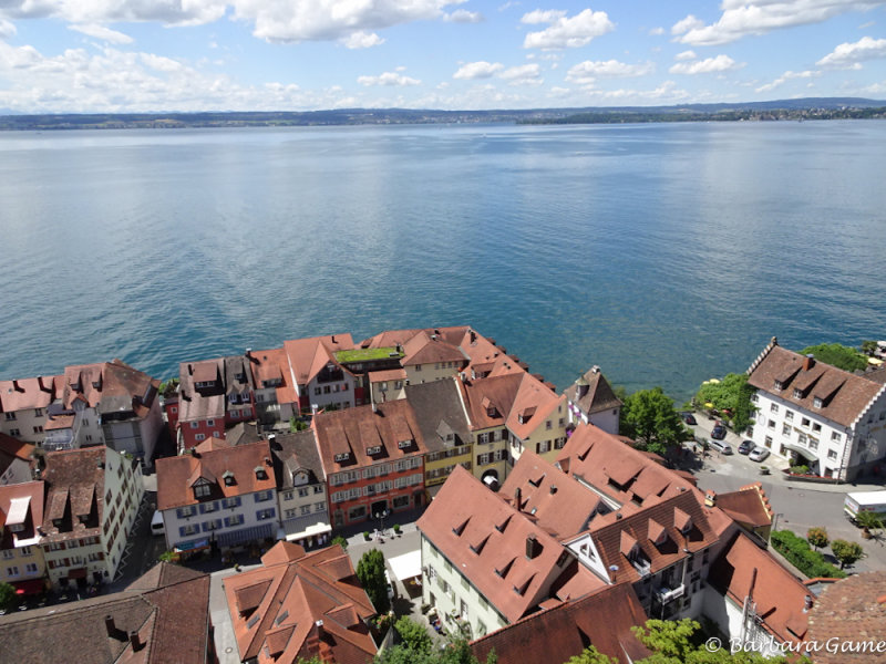 View from Altes Schloss tower, Meersburg