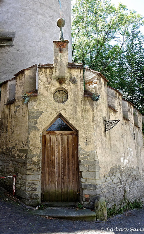 Door to chapel on Mainau Island