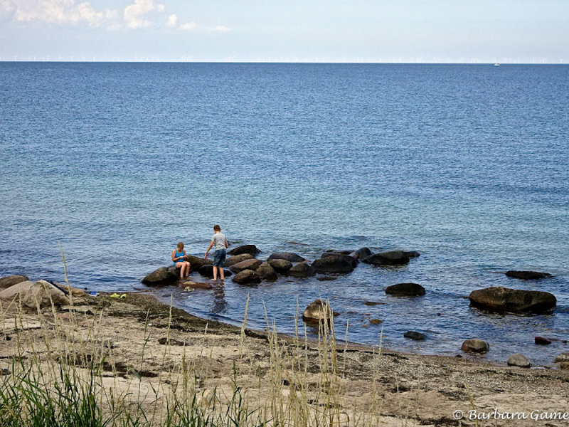 Exploring, Staberhuk Strand, Fehmarn Island
