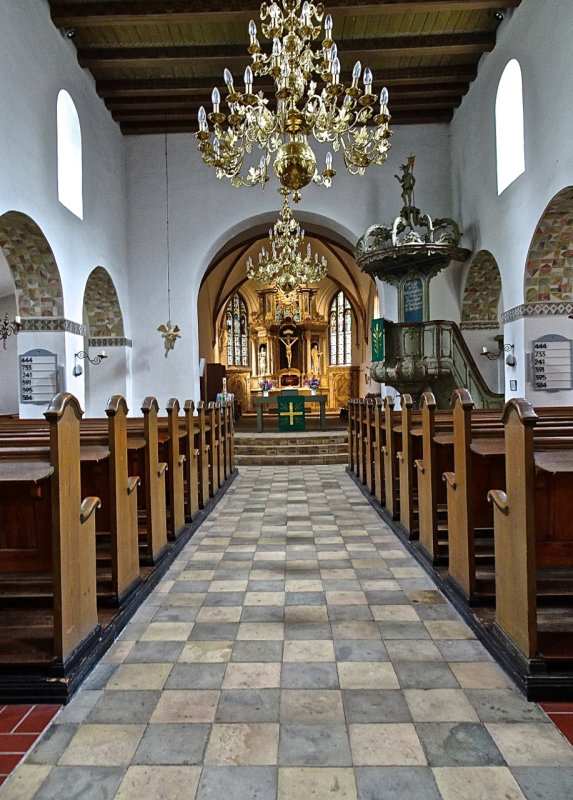 St Johannis Church, Oldenburg, interior